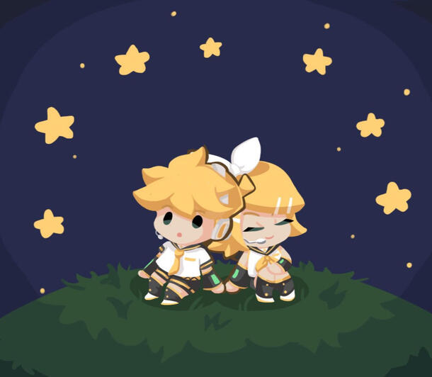 Lineless Chibis